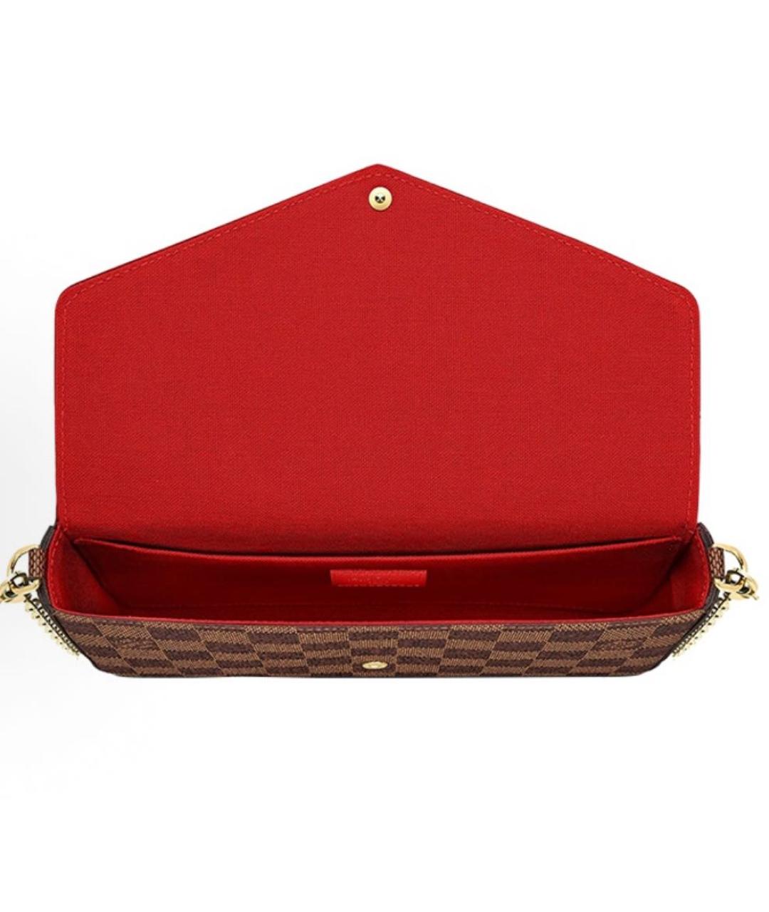 LOUIS VUITTON Коричневая сумка через плечо, фото 2