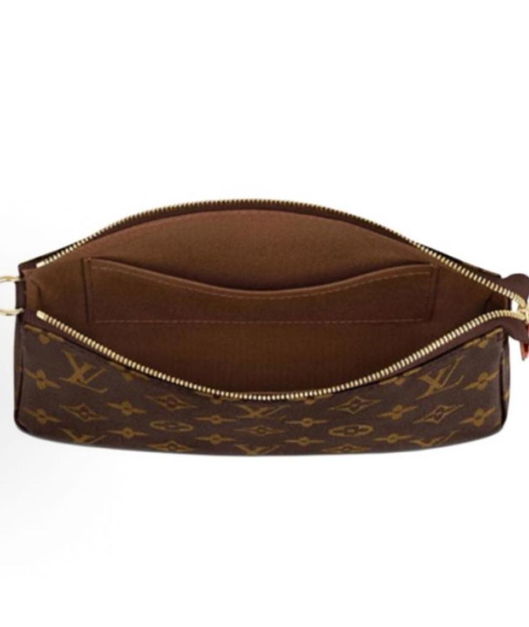 LOUIS VUITTON Коричневая сумка через плечо, фото 2