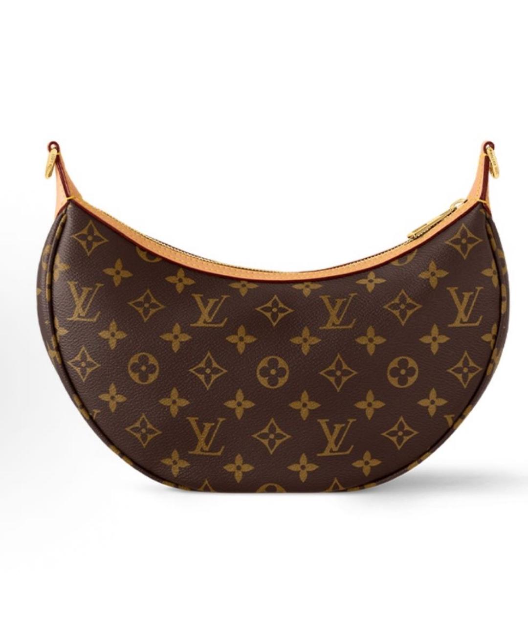 LOUIS VUITTON Коричневая сумка через плечо, фото 3