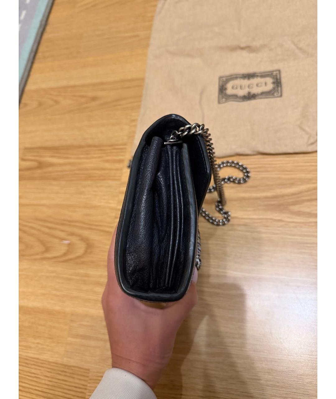 GUCCI Серая сумка через плечо, фото 5