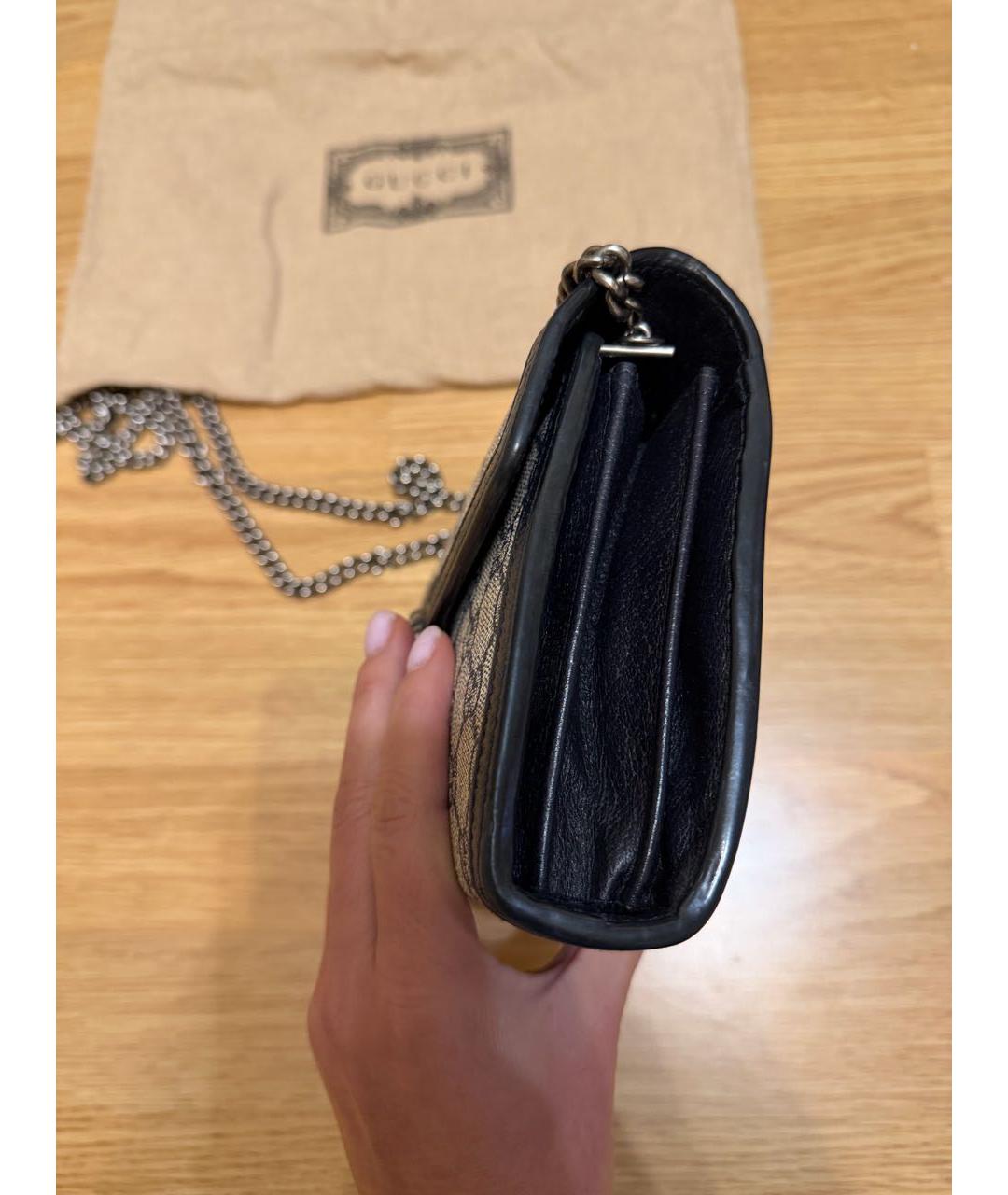 GUCCI Серая сумка через плечо, фото 2