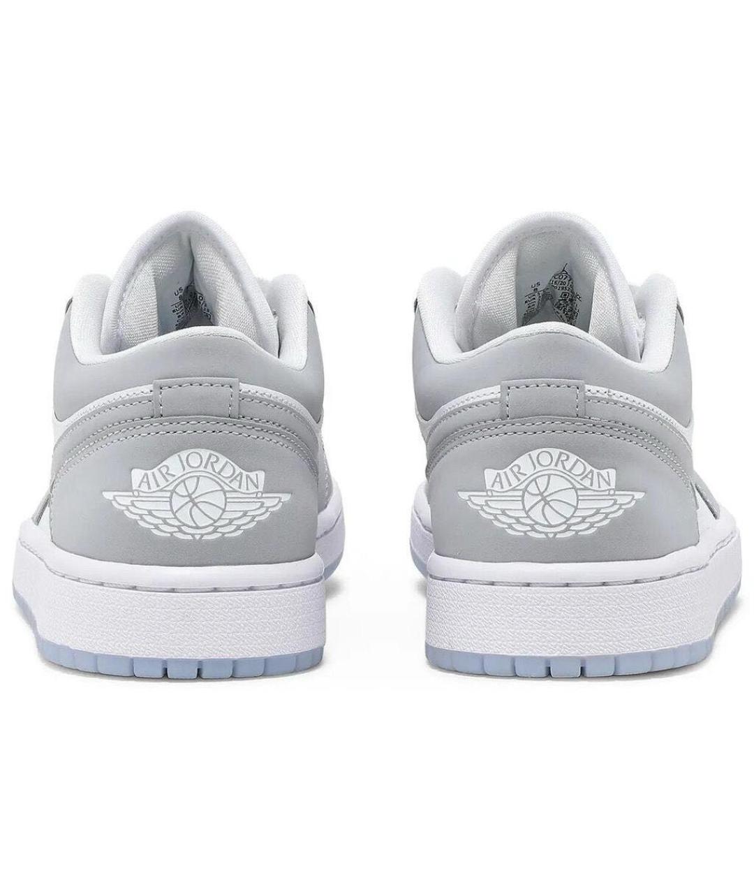 JORDAN Серые кожаные кроссовки, фото 3