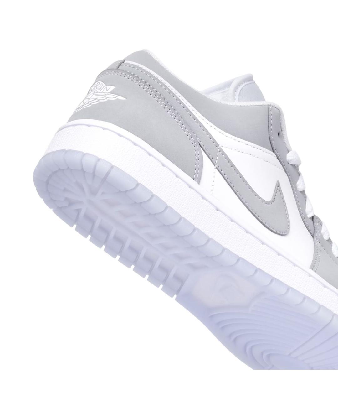 JORDAN Серые кожаные кроссовки, фото 6