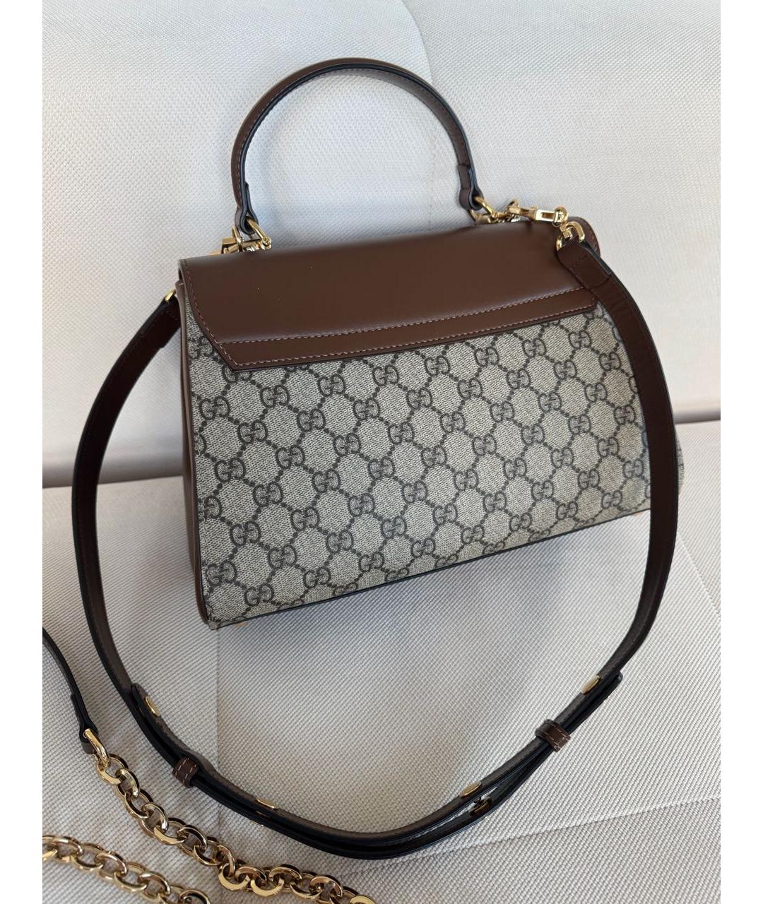 GUCCI Мульти кожаная сумка через плечо, фото 6