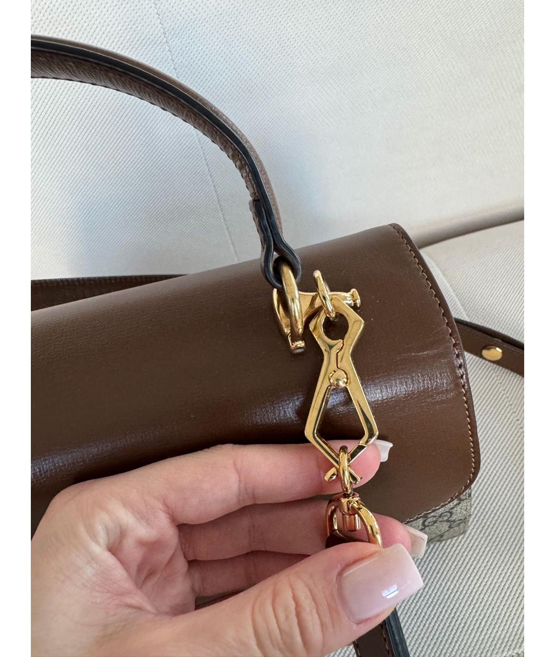 GUCCI Мульти кожаная сумка через плечо, фото 8