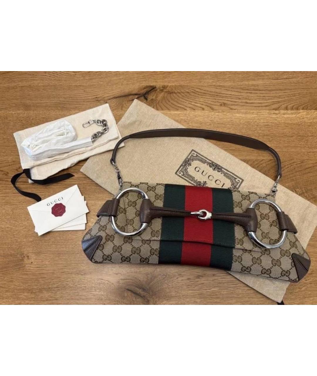 GUCCI Мульти кожаная сумка через плечо, фото 4