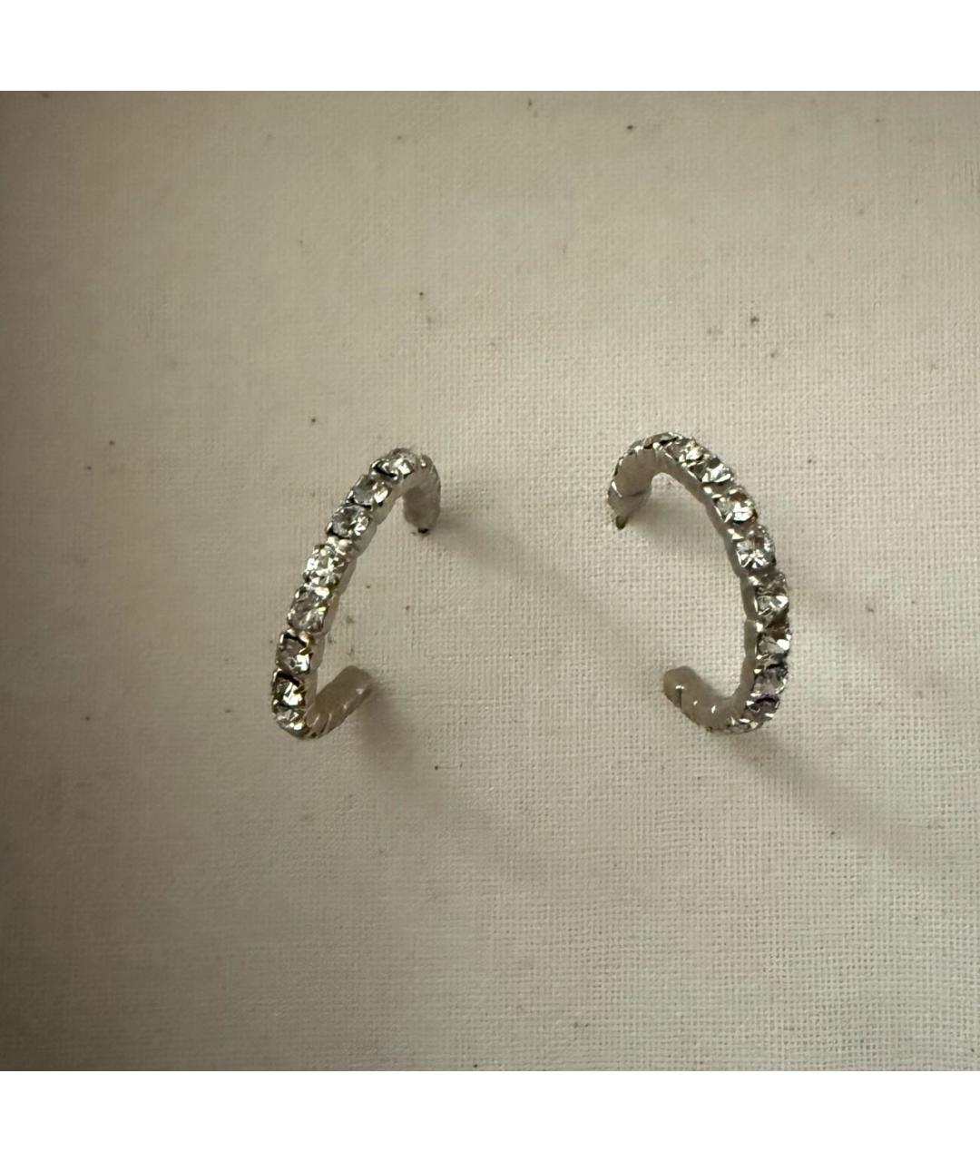 FORTE FORTE Серебряные стеклянные серьги, фото 3