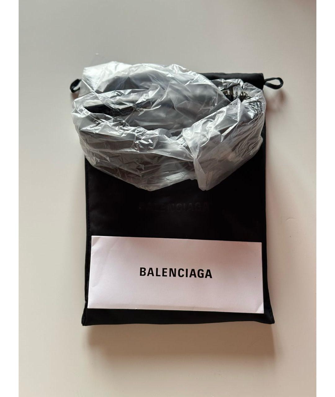 BALENCIAGA Коричневые пластиковые солнцезащитные очки, фото 5
