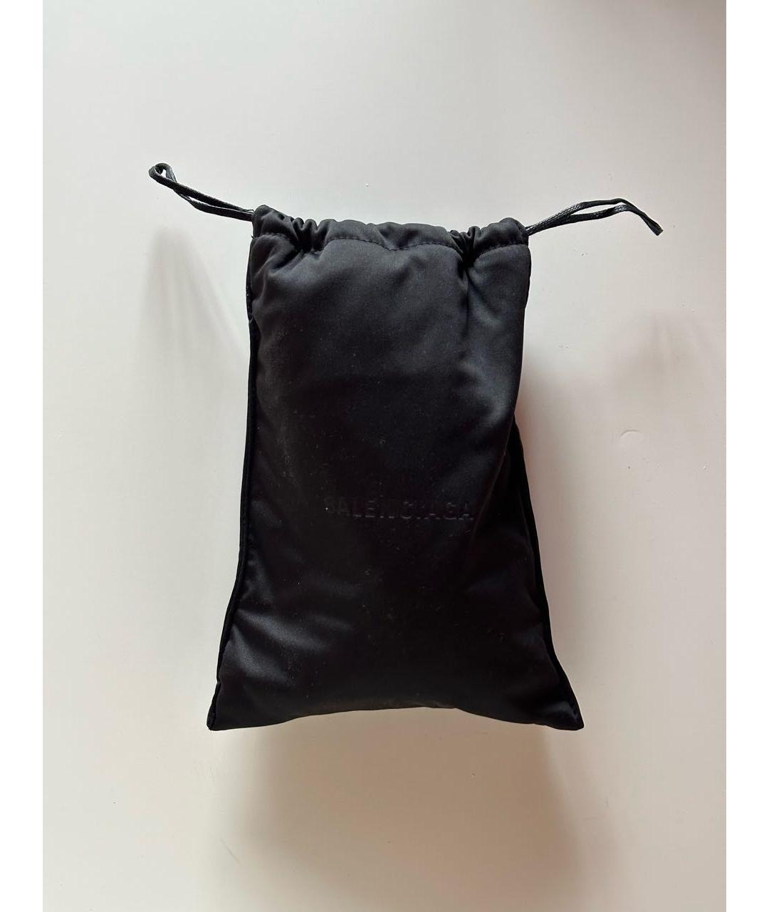 BALENCIAGA Коричневые пластиковые солнцезащитные очки, фото 6