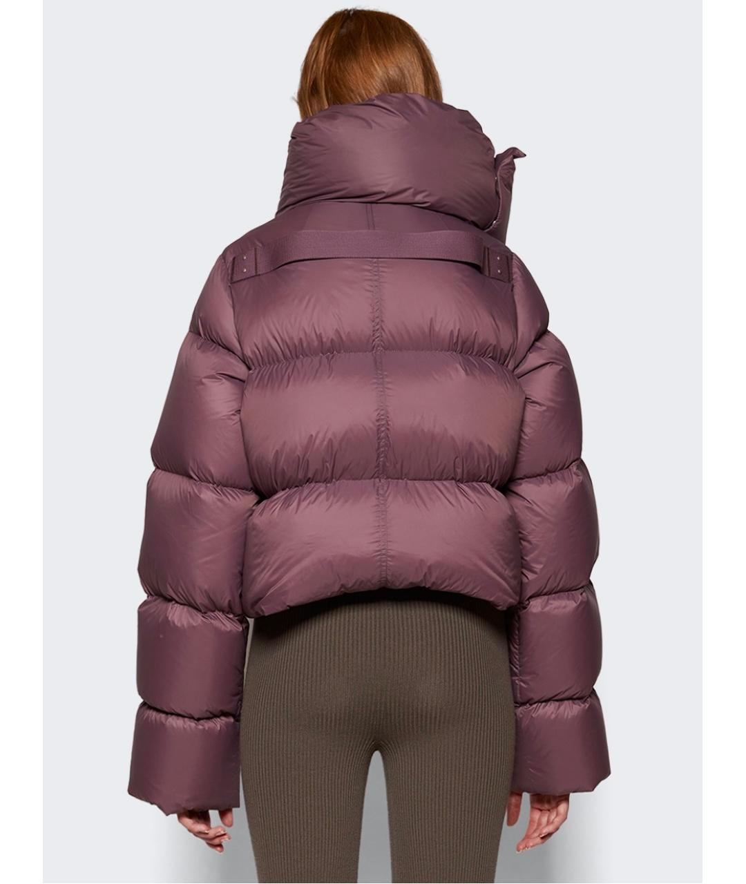 RICK OWENS Фиолетовый пуховик, фото 8