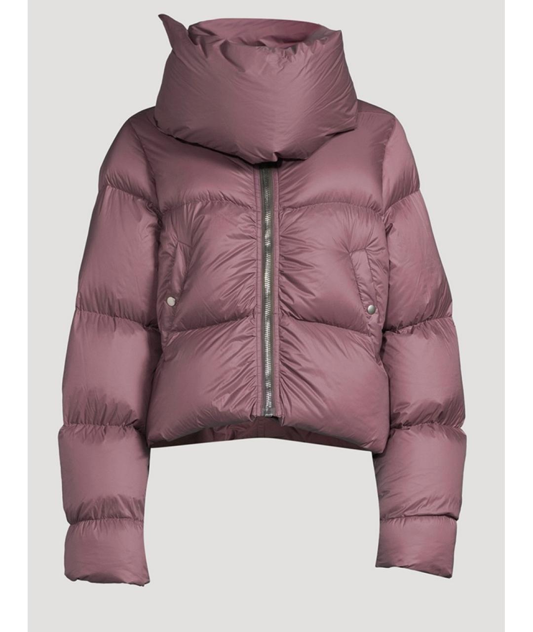 RICK OWENS Фиолетовый пуховик, фото 9