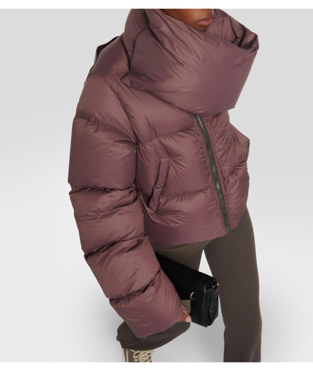 RICK OWENS Фиолетовый пуховик, фото 2