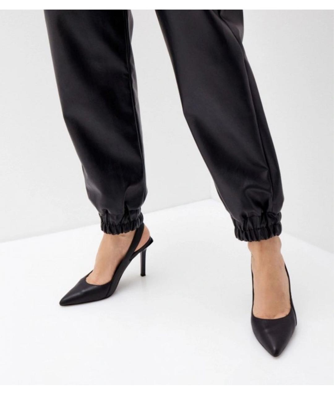 KARL LAGERFELD Черные кожаные туфли, фото 5