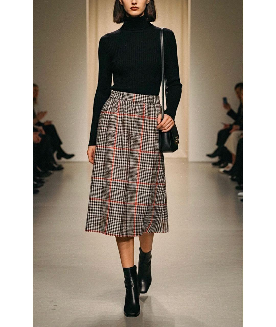 GIVENCHY Мульти юбка миди, фото 2