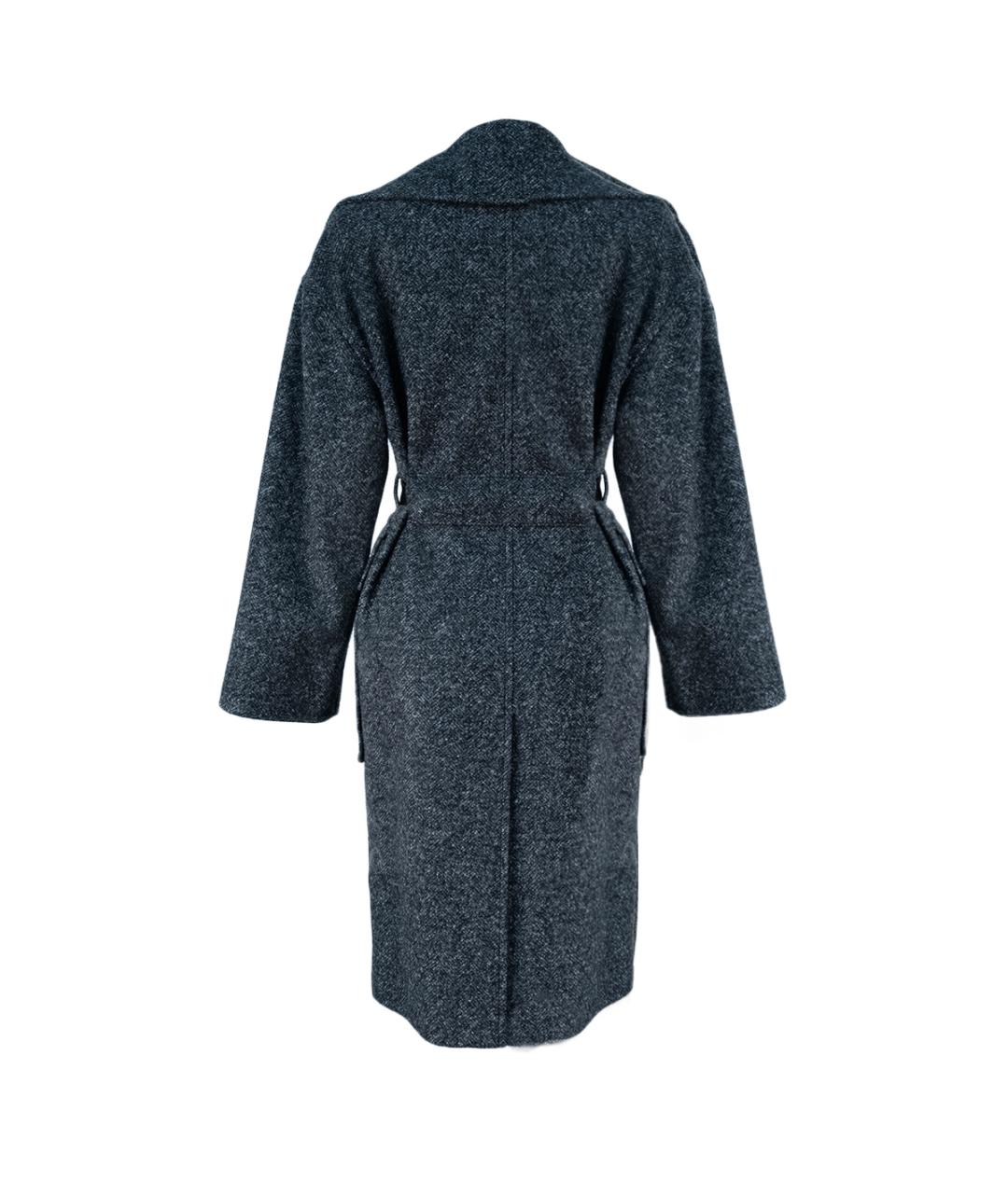 KENZO Серое шерстяное пальто, фото 2