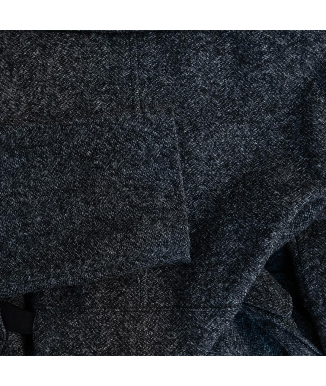 KENZO Серое шерстяное пальто, фото 5