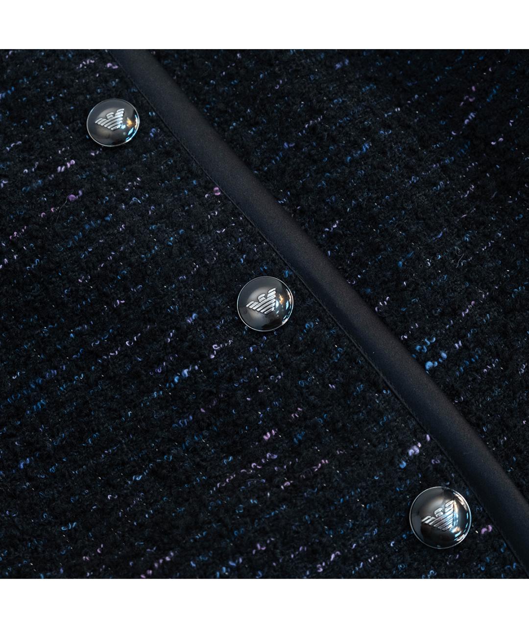 EMPORIO ARMANI Черный шерстяной жакет/пиджак, фото 4