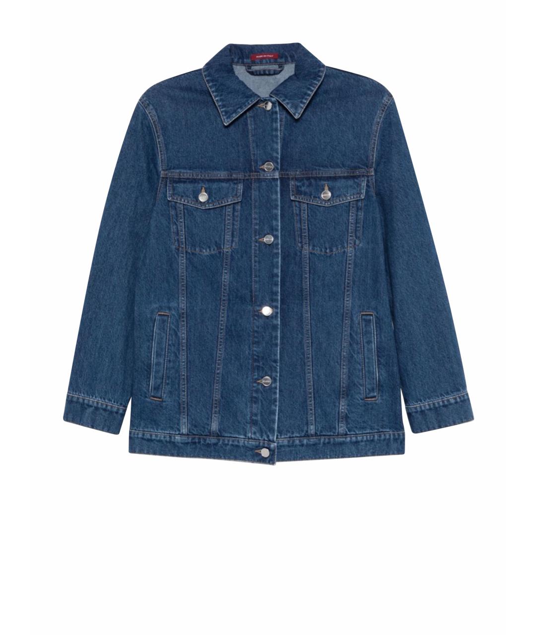 GUCCI Синяя деним куртка, фото 1