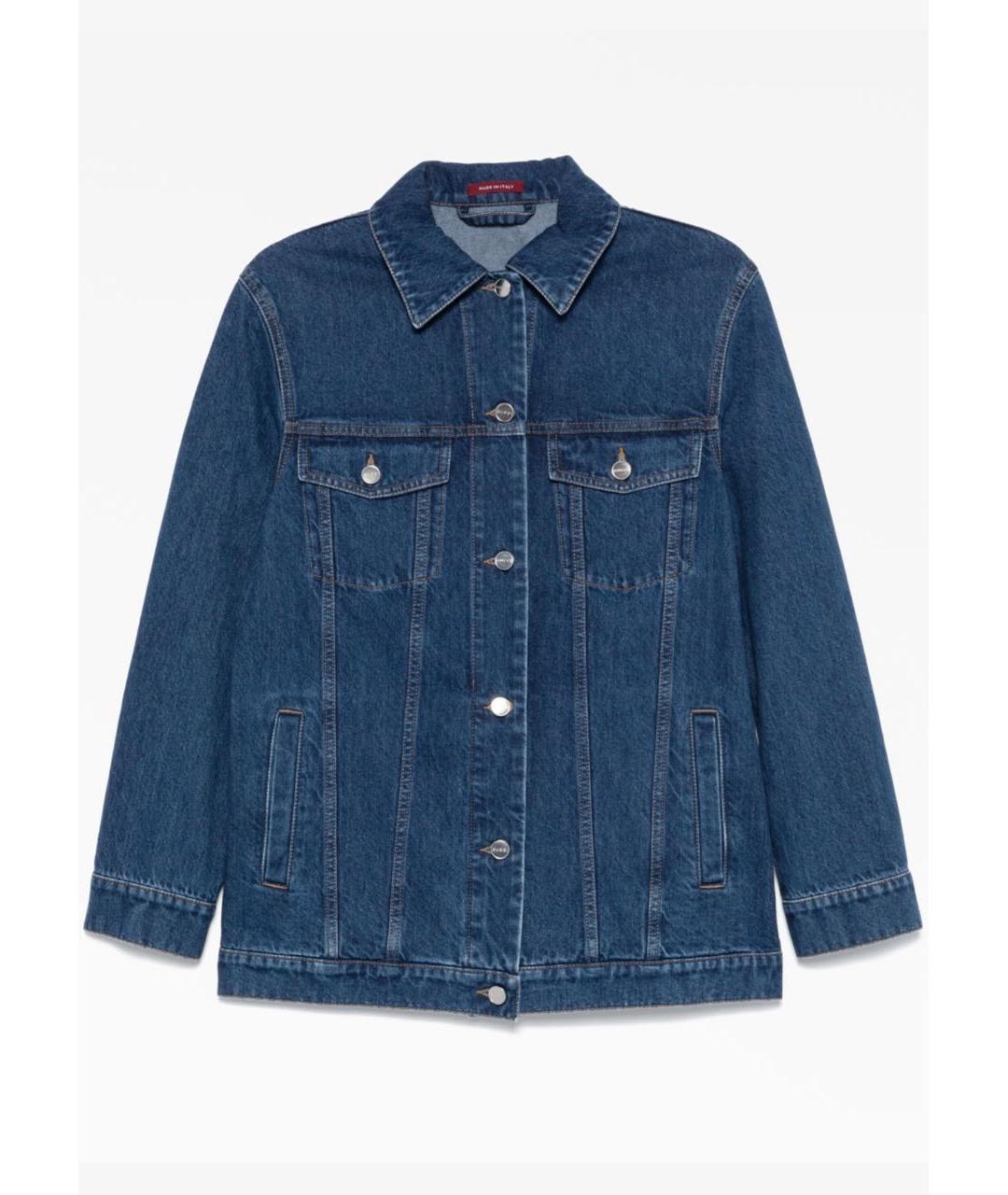 GUCCI Синяя деним куртка, фото 9
