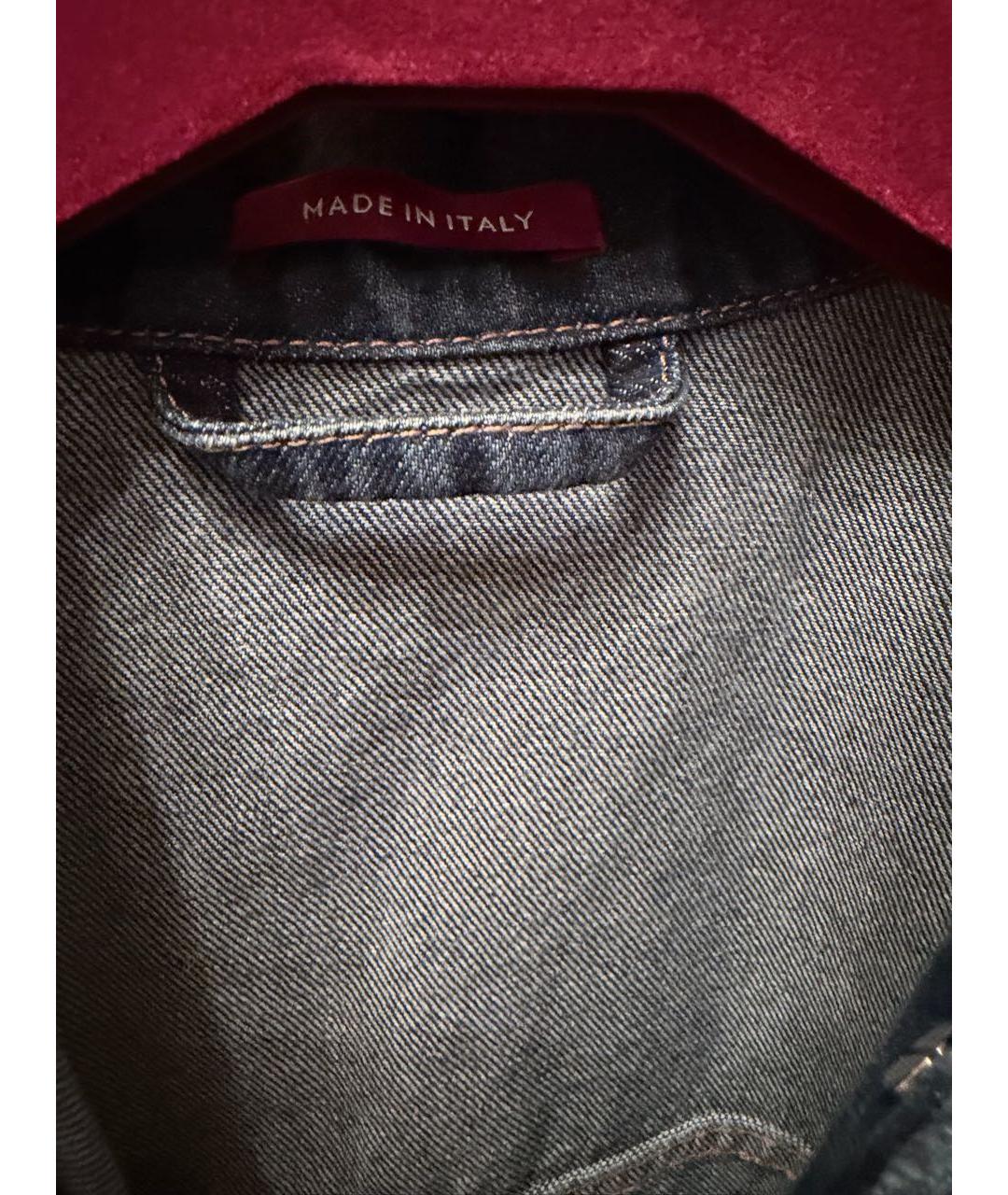 GUCCI Синяя деним куртка, фото 3