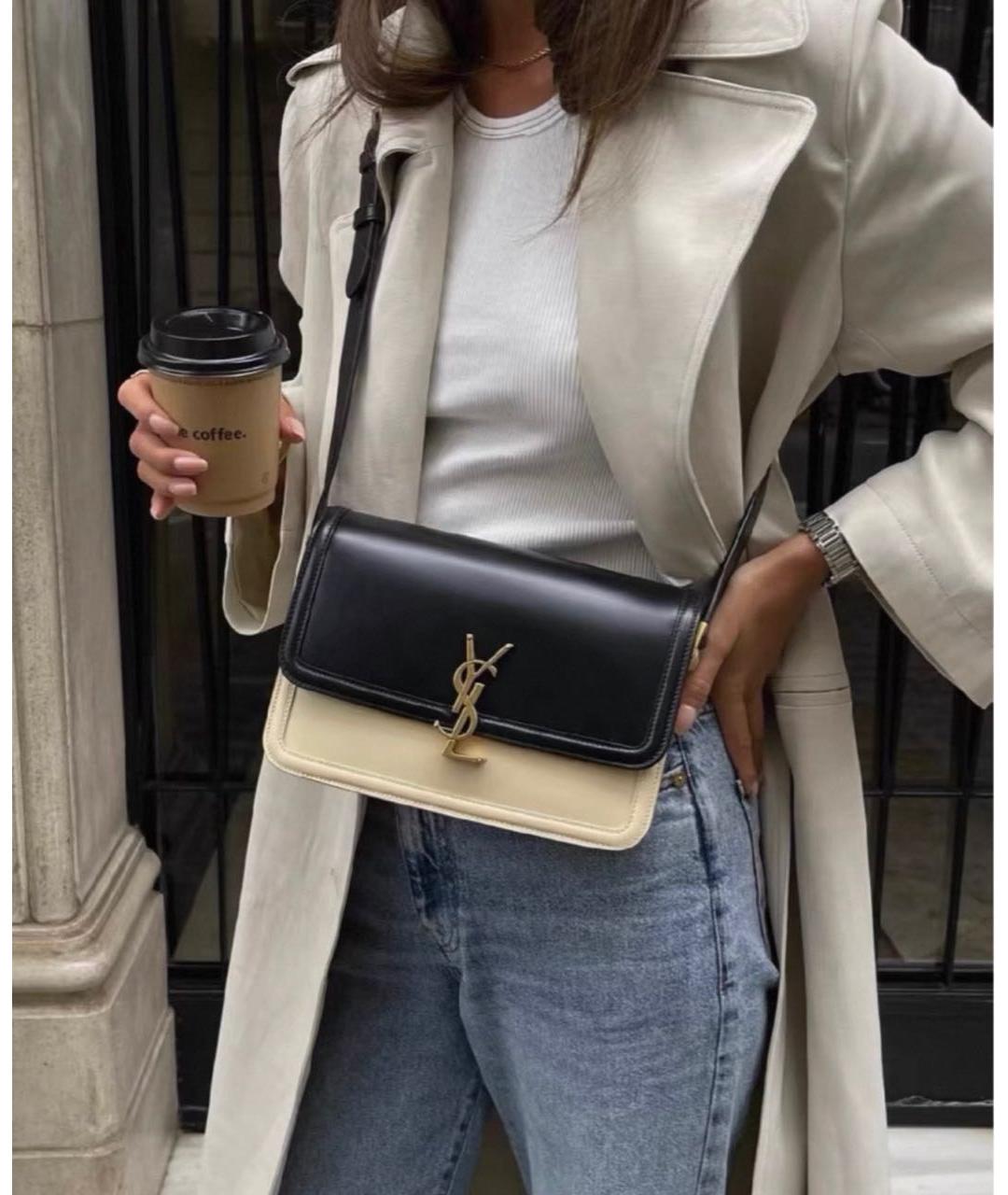 SAINT LAURENT Мульти кожаная сумка через плечо, фото 8