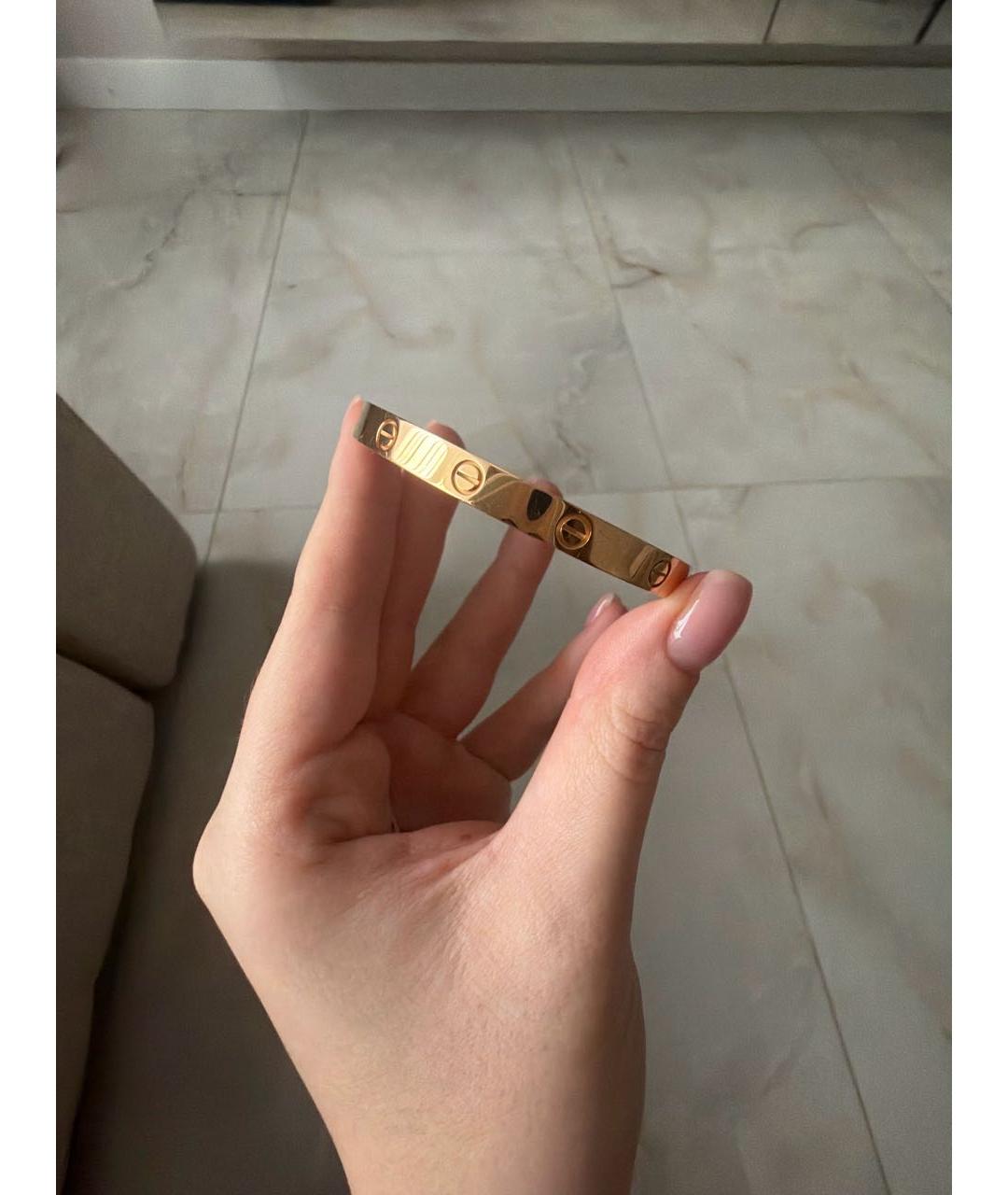 CARTIER Золотой браслет из желтого золота, фото 6