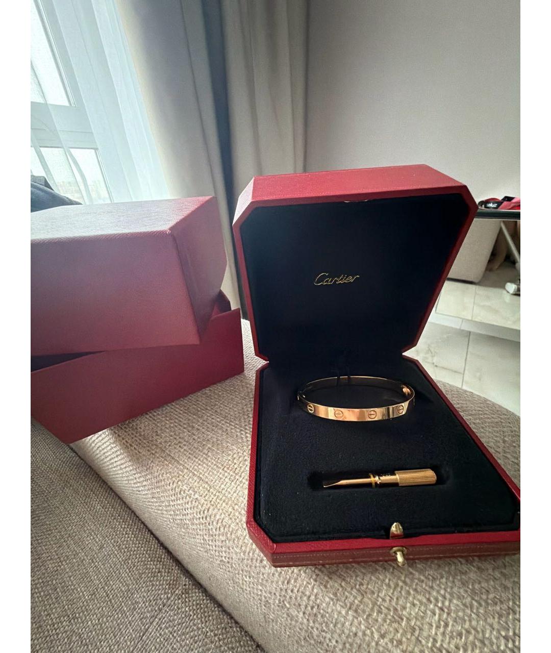 CARTIER Золотой браслет из желтого золота, фото 5