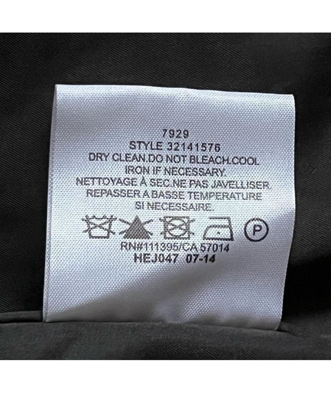 TORY BURCH Черный полиэстеровый пуховик, фото 6