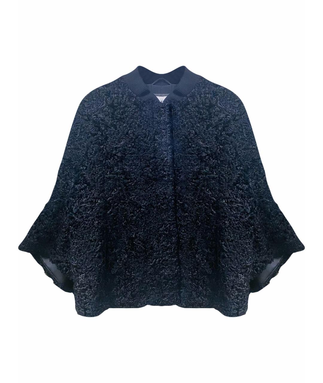 DIEGO M Черная шуба, фото 1