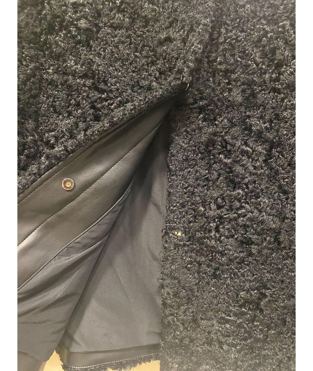 DIEGO M Черная шуба, фото 6