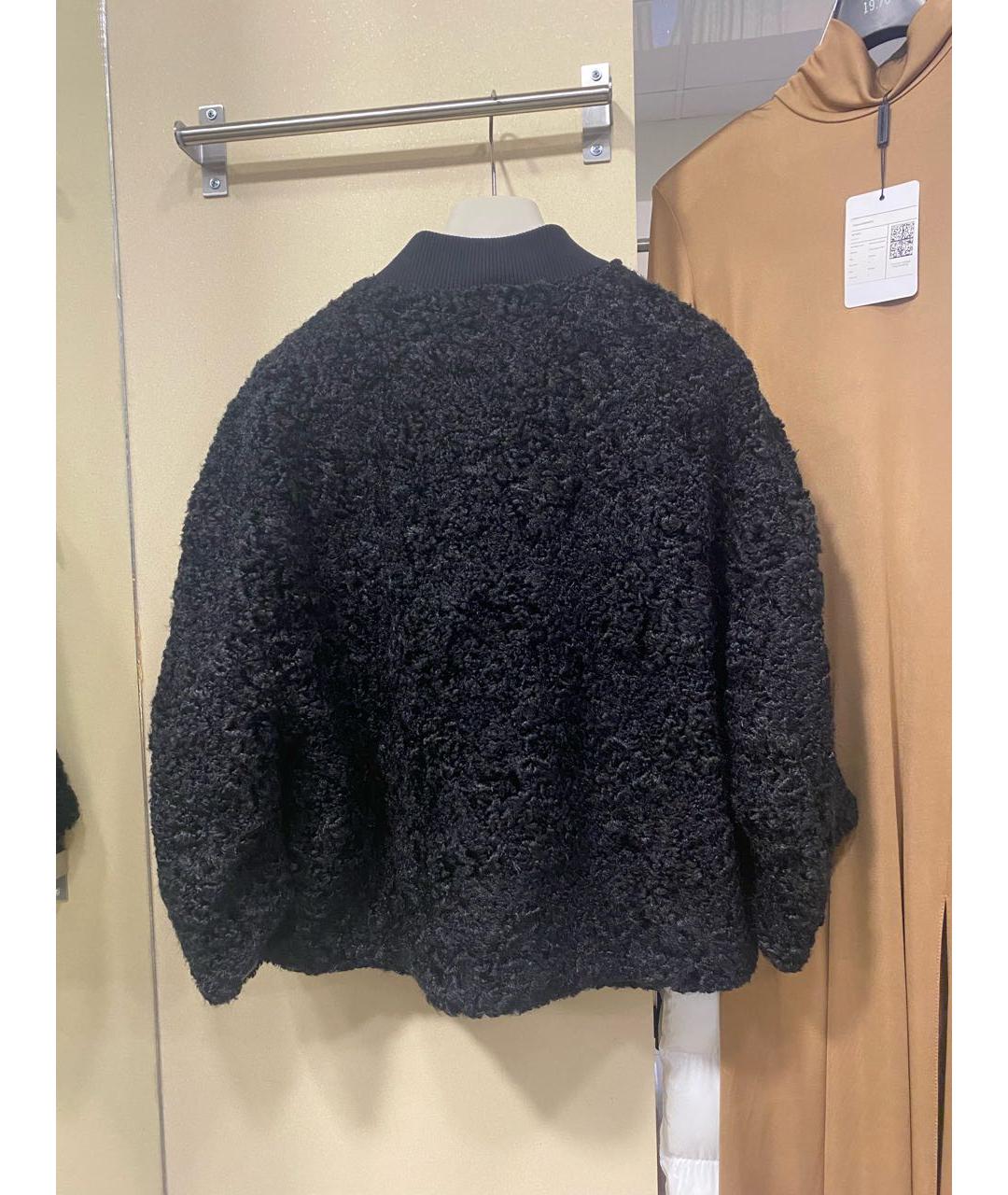 DIEGO M Черная шуба, фото 5