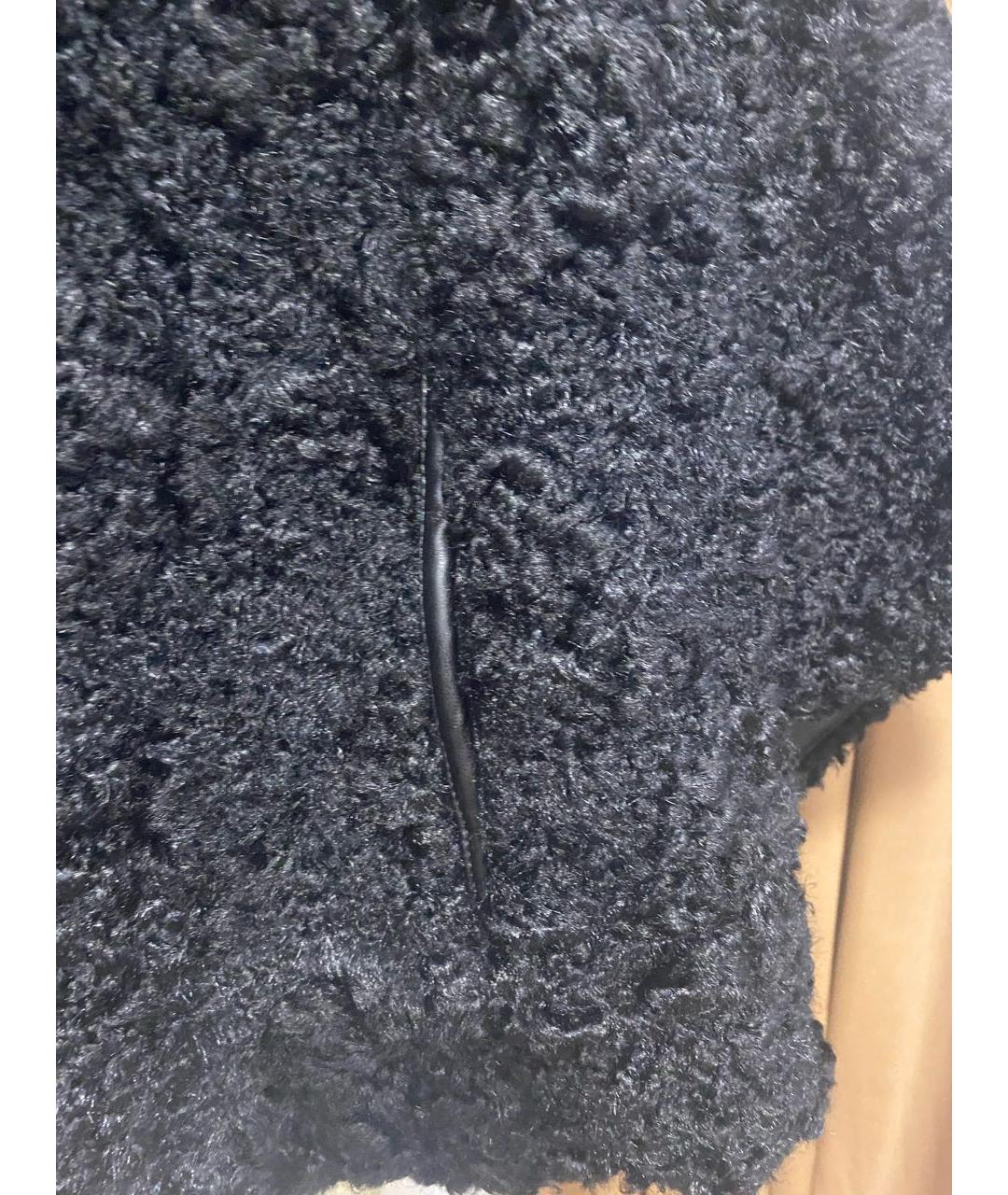 DIEGO M Черная шуба, фото 4