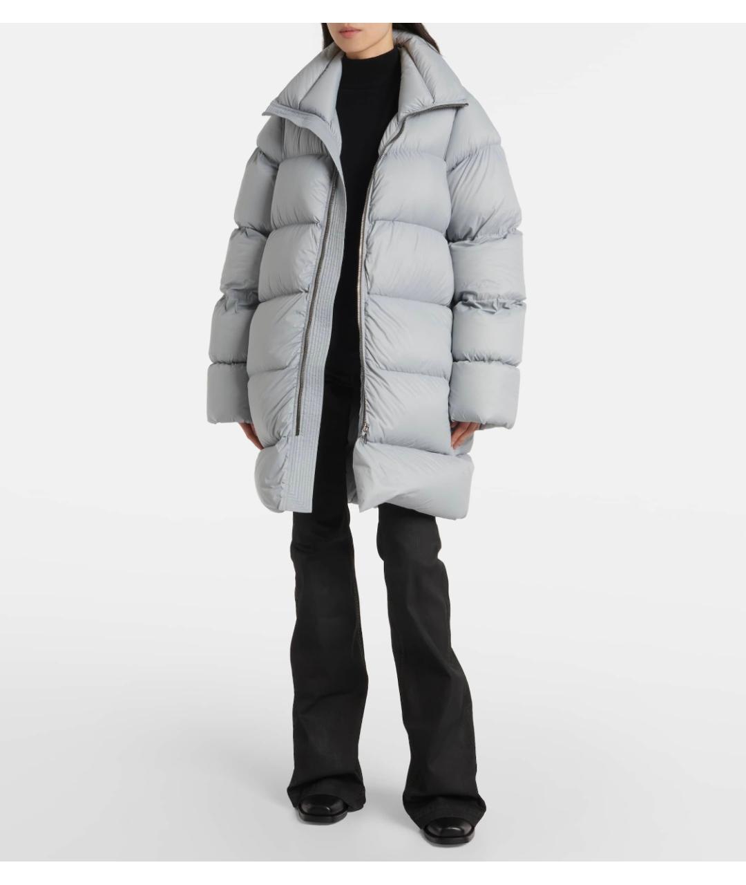 RICK OWENS Голубой пуховик, фото 3