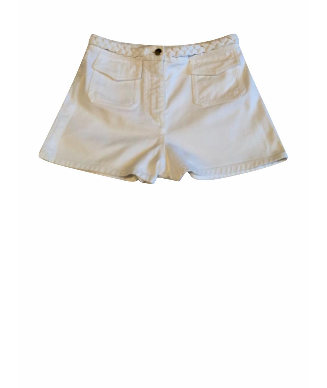 VALENTINO Белые хлопковые шорты, фото 1