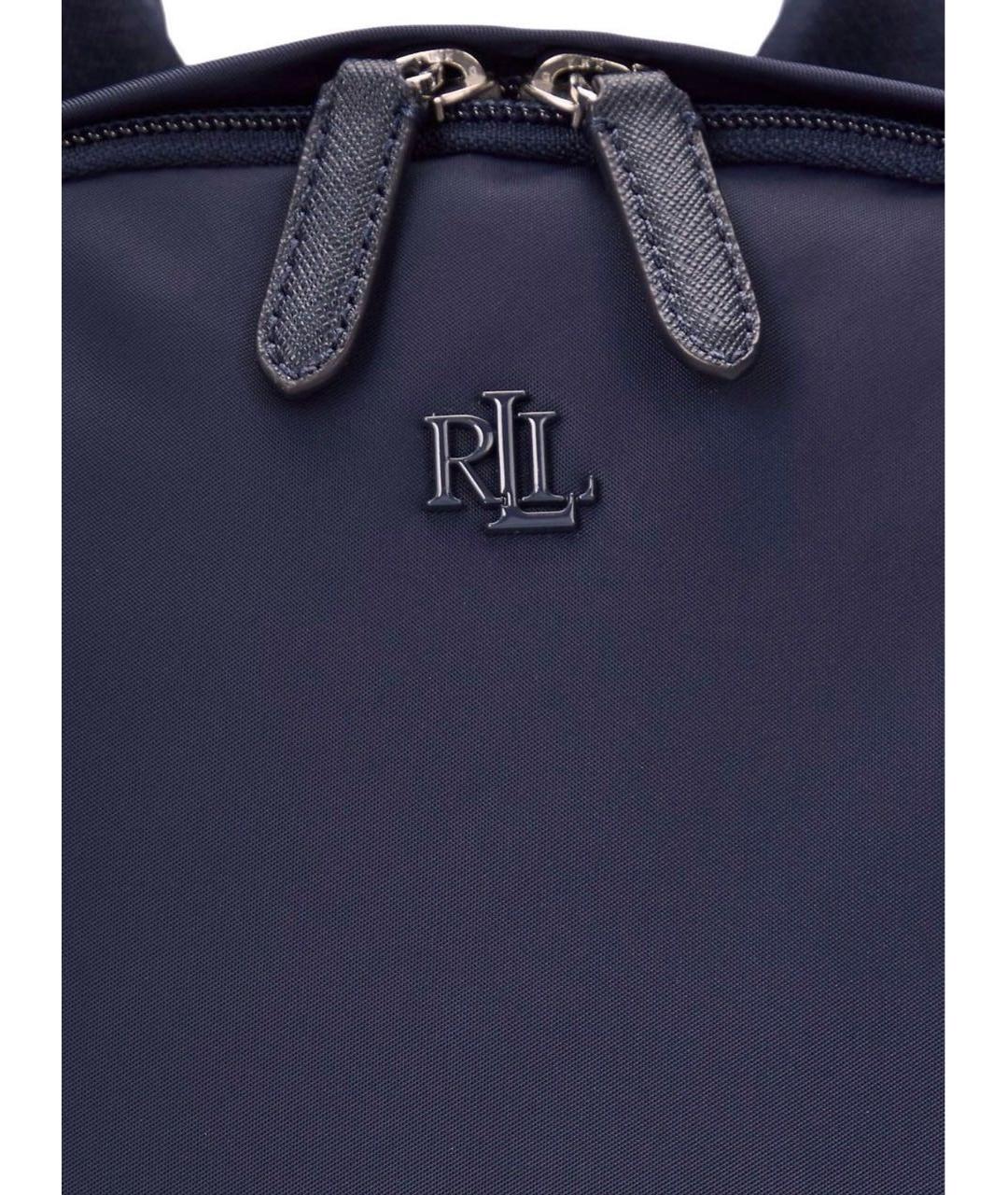 POLO RALPH LAUREN Темно-синий тканевый рюкзак, фото 4