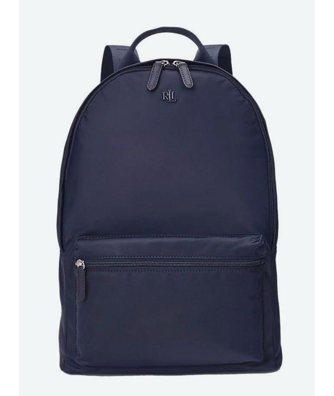 POLO RALPH LAUREN Темно-синий тканевый рюкзак, фото 6