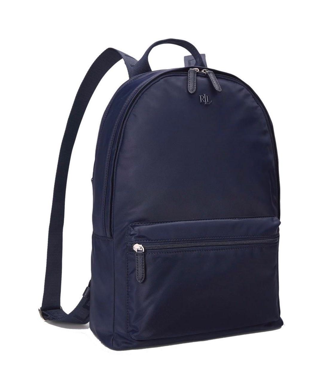 POLO RALPH LAUREN Темно-синий тканевый рюкзак, фото 2