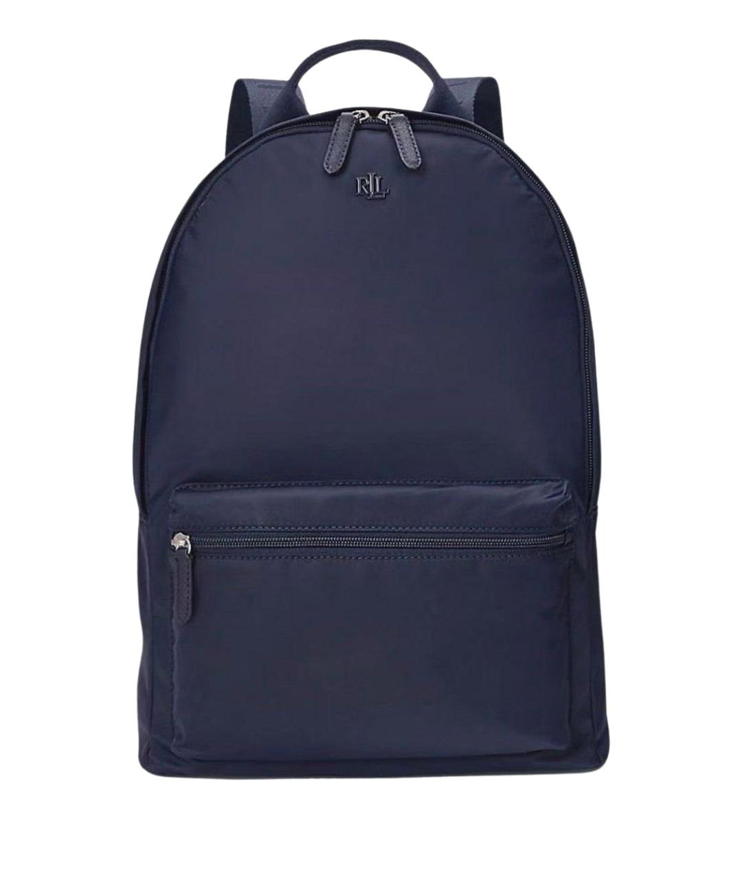 POLO RALPH LAUREN Темно-синий тканевый рюкзак, фото 1