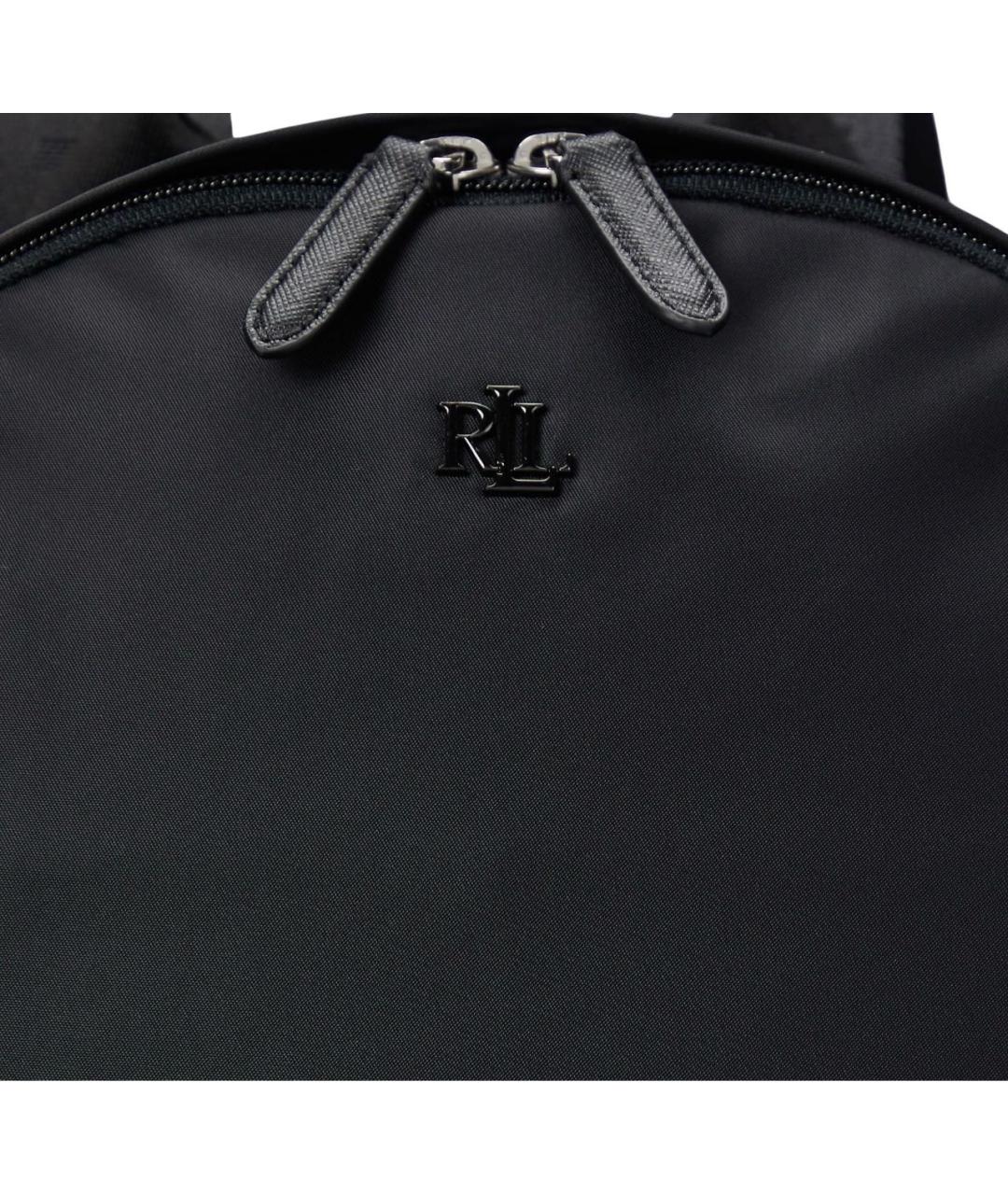 POLO RALPH LAUREN Черный тканевый рюкзак, фото 5