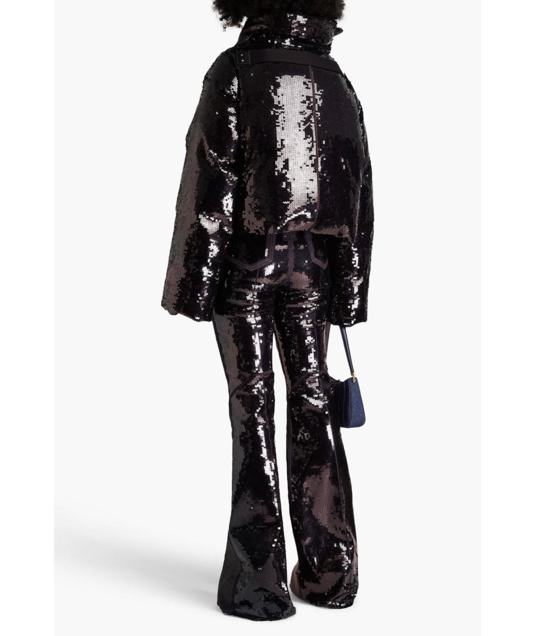 RICK OWENS Черный пуховик, фото 3