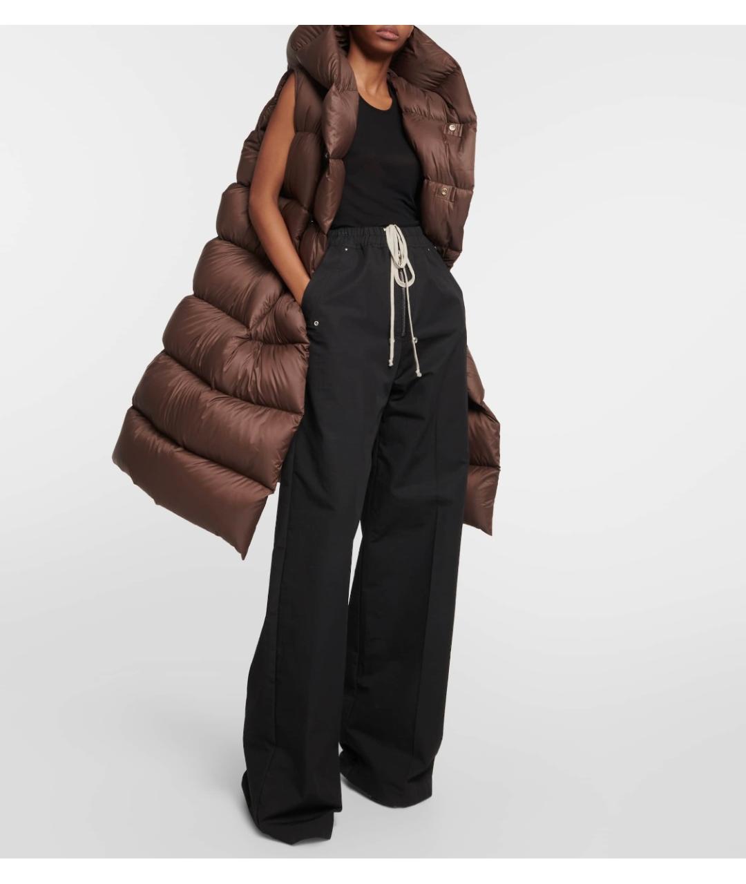 RICK OWENS Коричневый жилет, фото 4