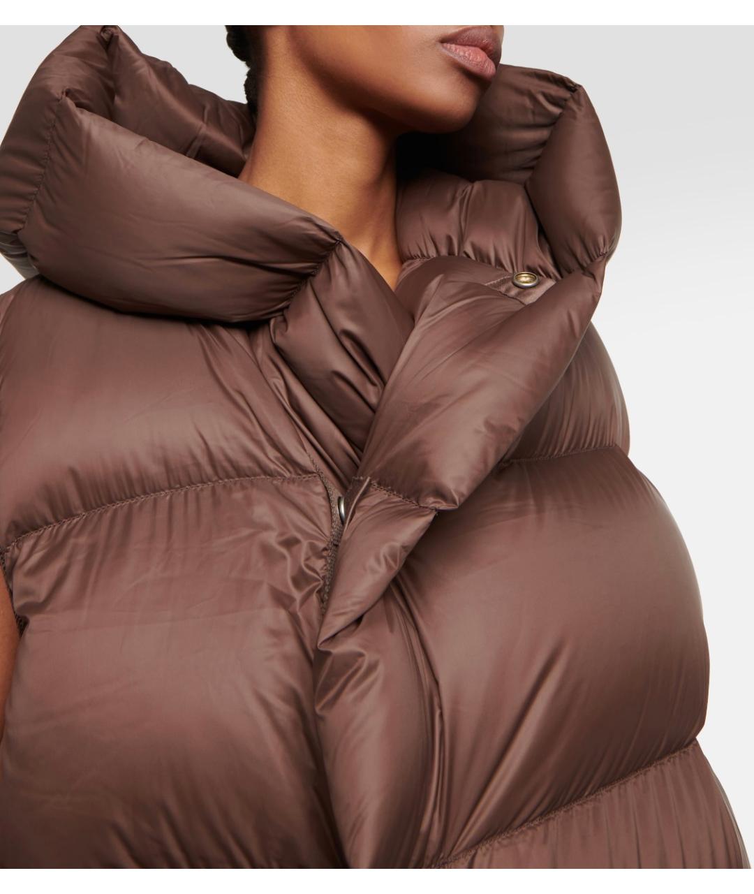 RICK OWENS Коричневый жилет, фото 5