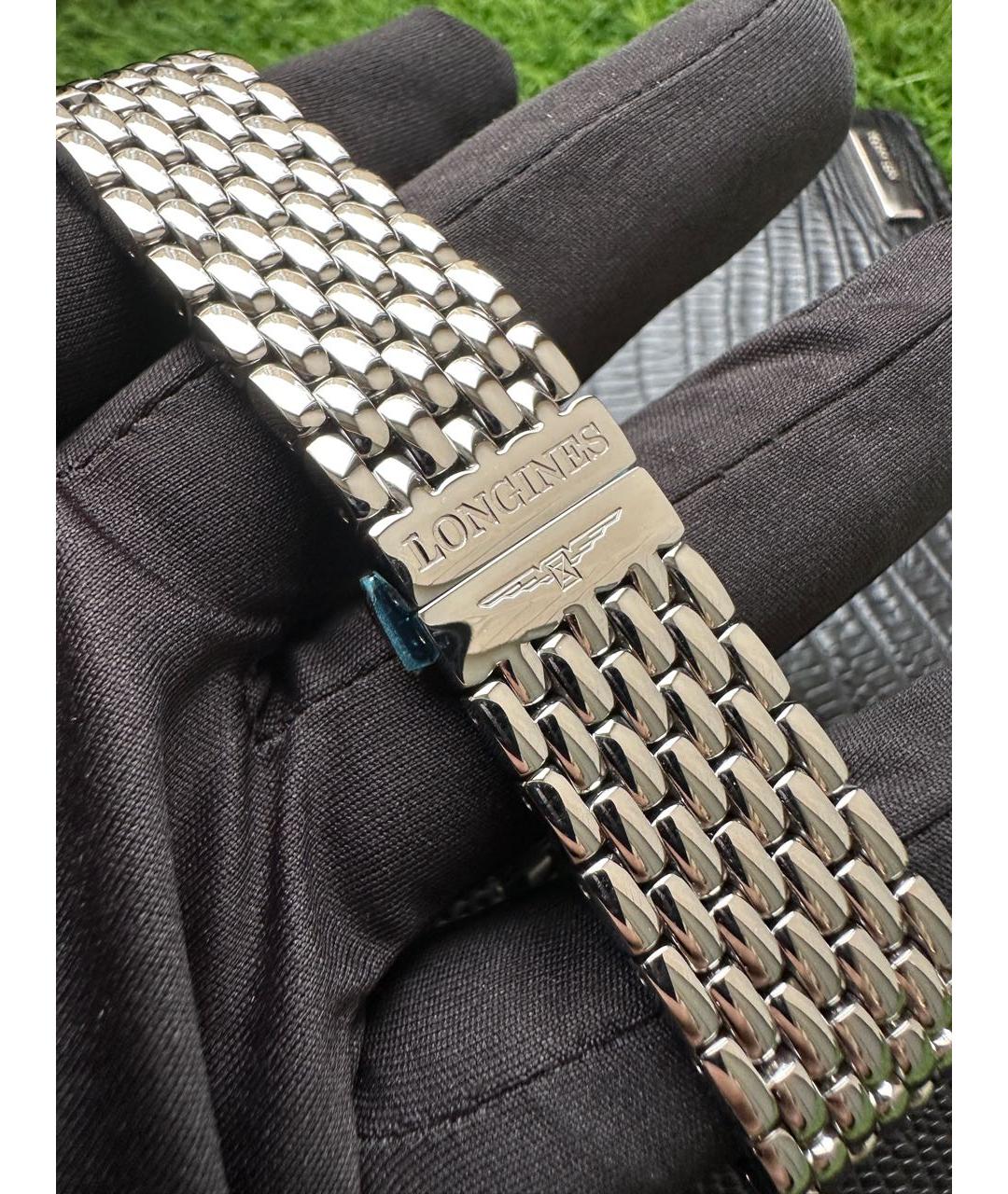 LONGINES Серебряные стальные часы, фото 8