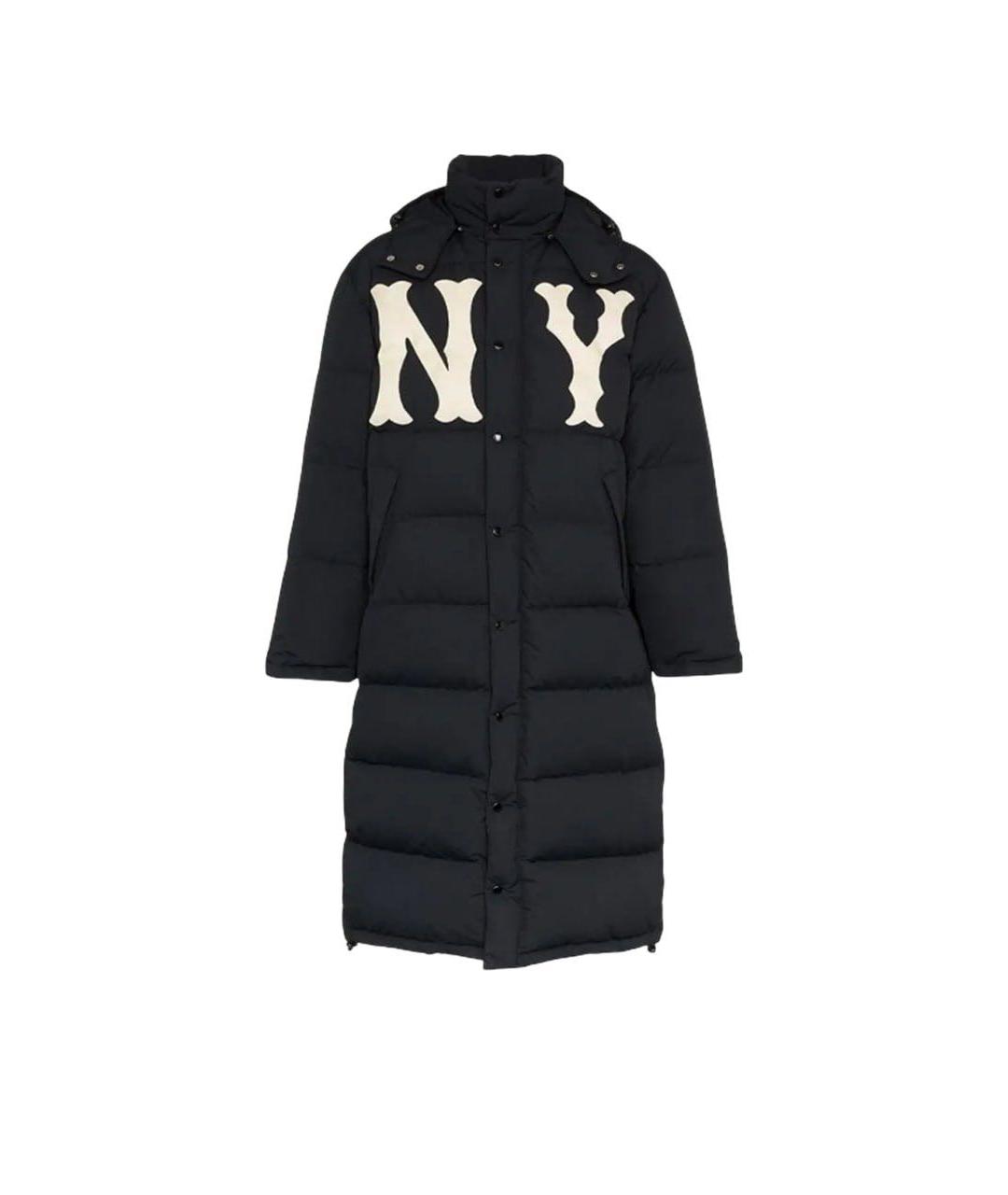 GUCCI Черный полиэстеровый пуховик, фото 1