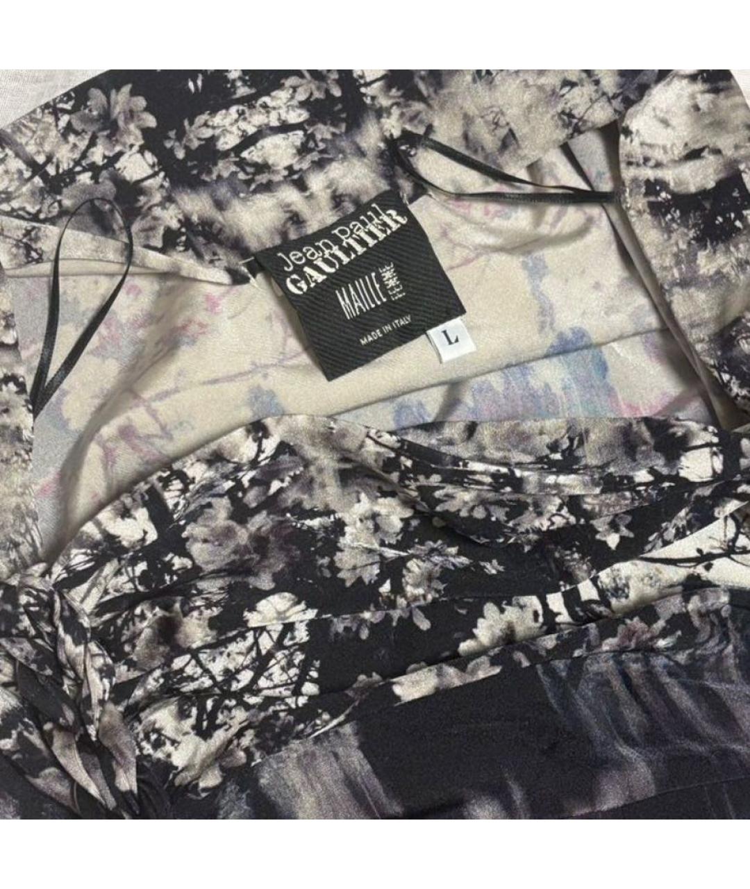 JEAN PAUL GAULTIER Мульти полиамидовое платье, фото 3