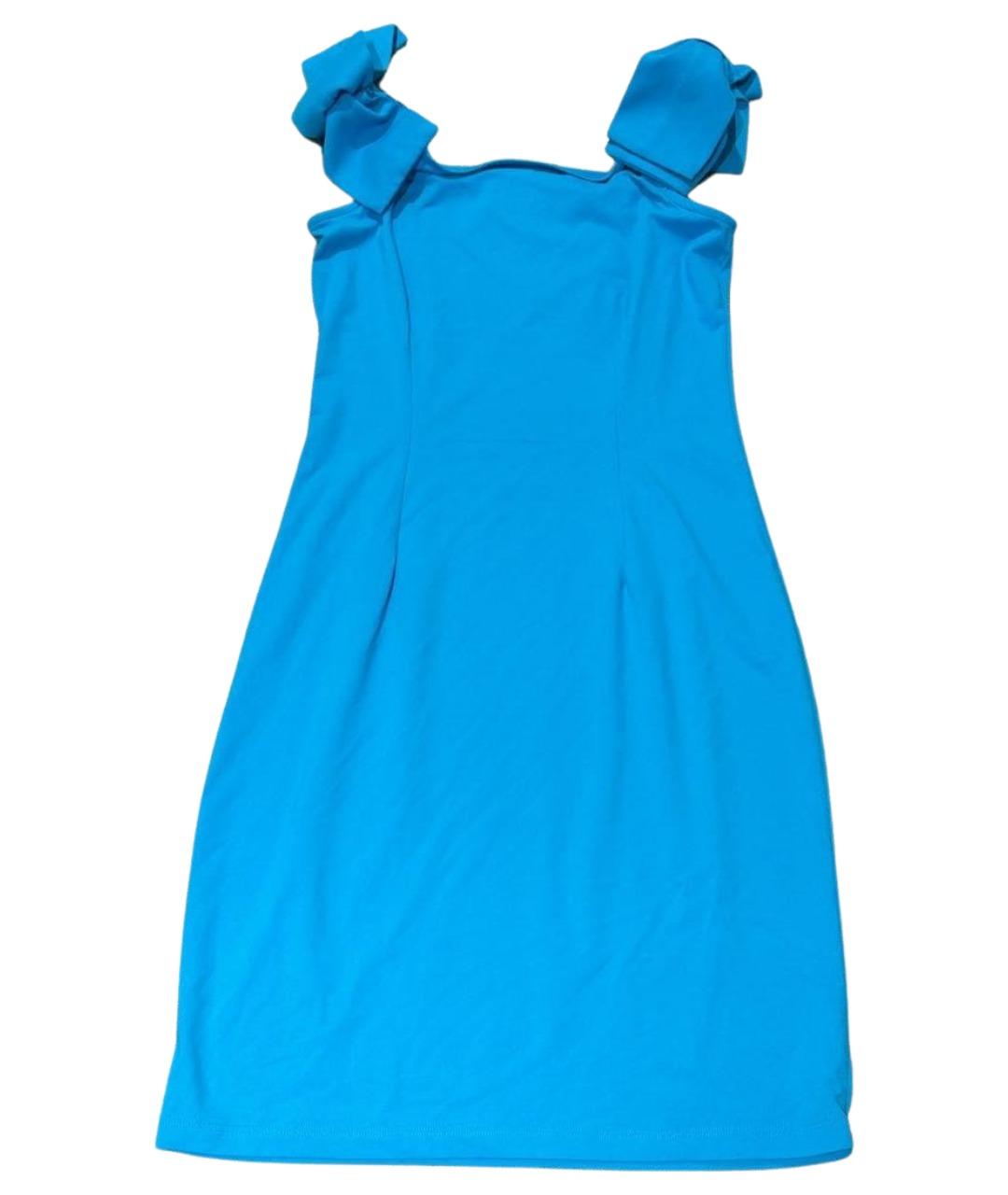BLUGIRL Синее полиамидовое коктейльное платье, фото 1
