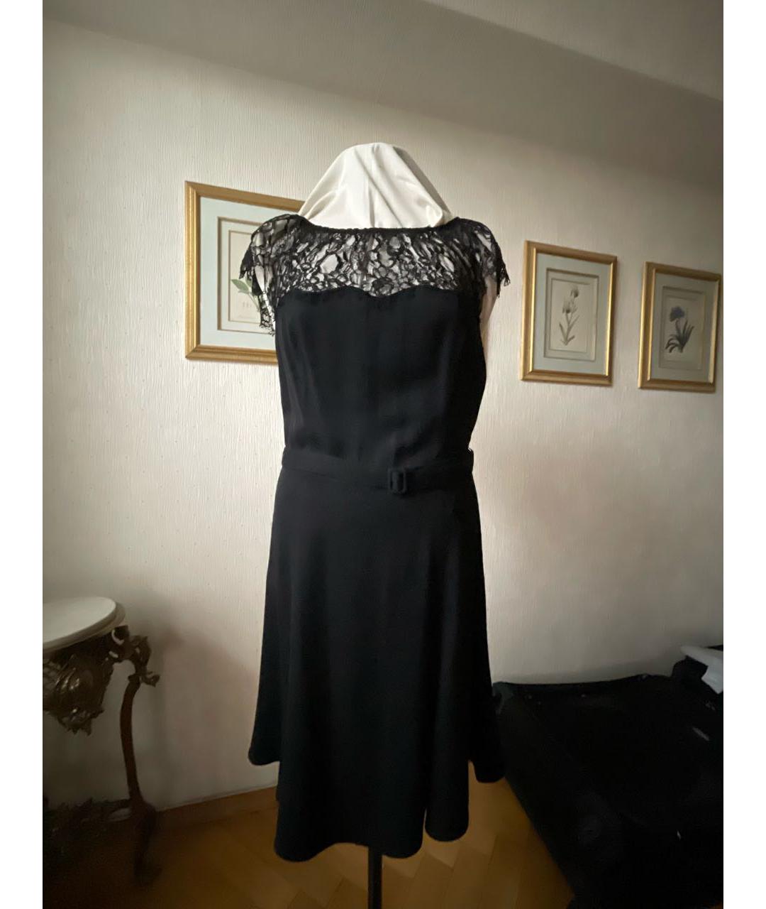 POLO RALPH LAUREN Черное коктейльное платье, фото 8