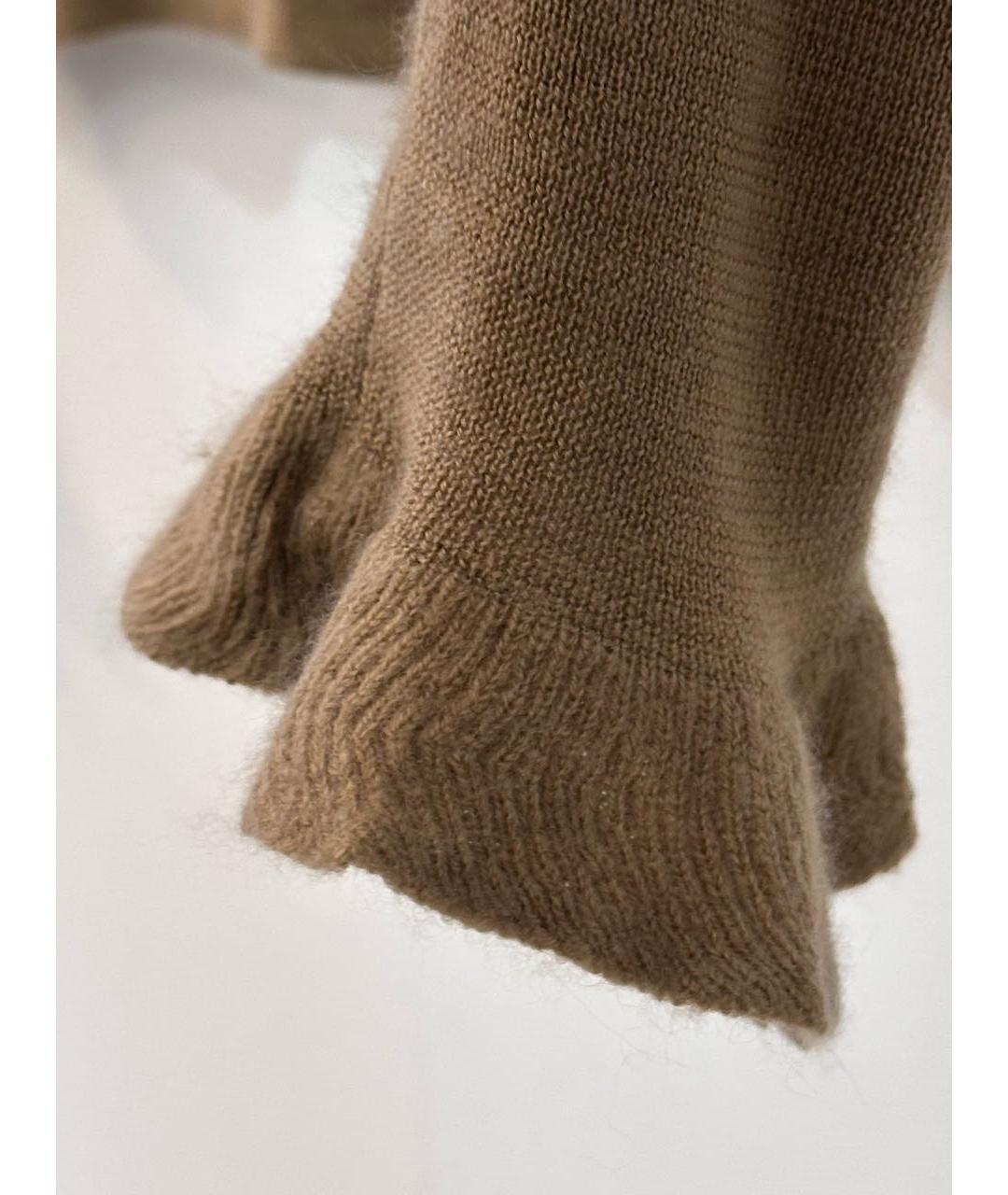 RALPH LAUREN Бежевая шерстяная водолазка, фото 3