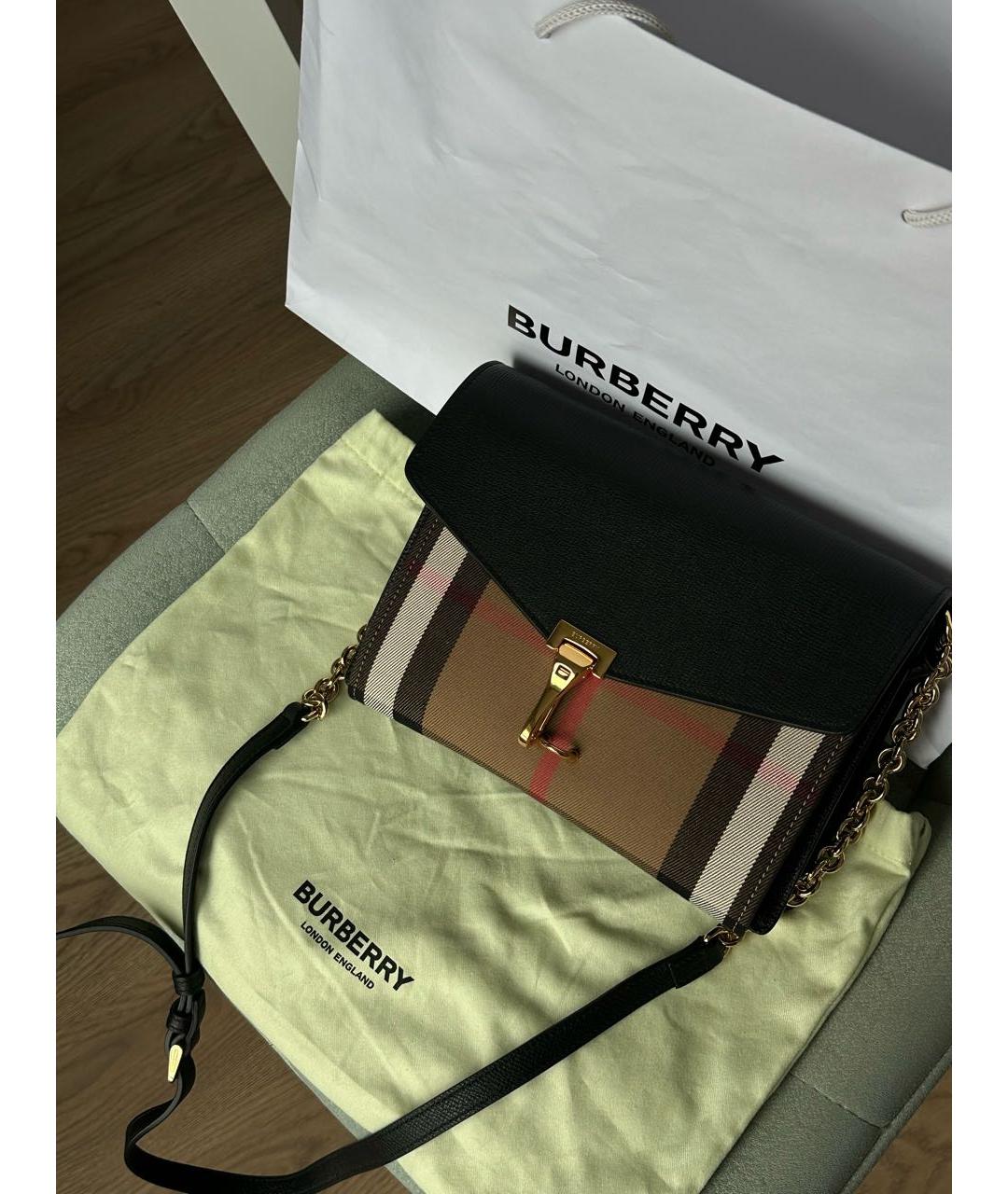 BURBERRY Мульти кожаная сумка через плечо, фото 2