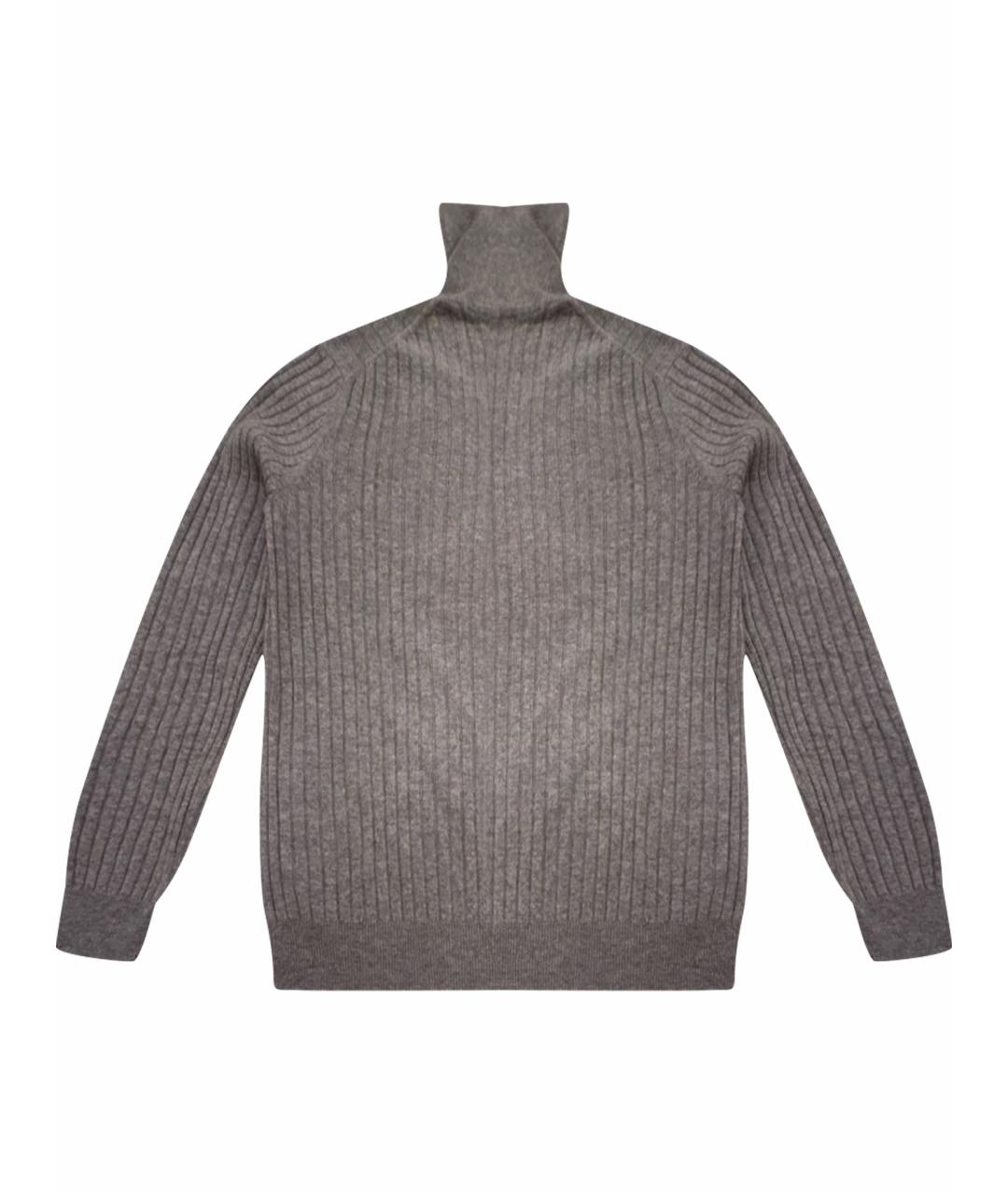 MALO Серая шерстяная водолазка, фото 1